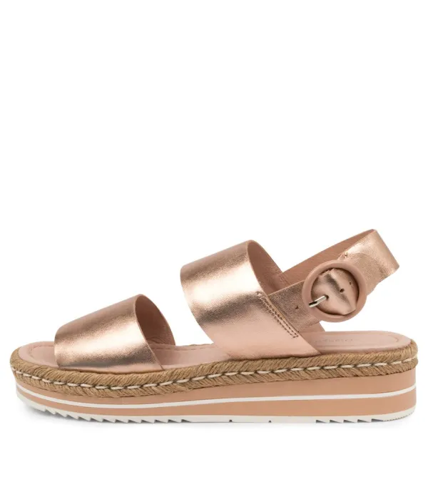 Women DJANGO & JULIETTE Atha Rose Gold Leather