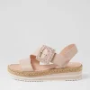 Women DJANGO & JULIETTE Atory Rose Leather Sandals