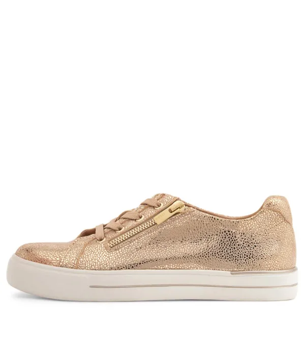 Women ZIERA Audry W Champagne Speckle Multi Sneakers