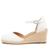 Women ZIERA Autumn W White Leather Heels