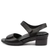 Women ZIERA Ava Xw Black Leather