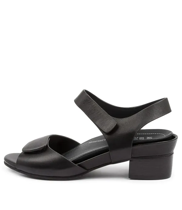 Women ZIERA Ava Xw Black Leather