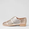 Women DJANGO & JULIETTE Avert Metallic Multi Lace Up Flats