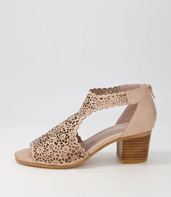 Women DJANGO & JULIETTE Bames Cafe Leather Sandals