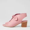 Women DJANGO & JULIETTE Banana Pretty Pink Leather Sandals