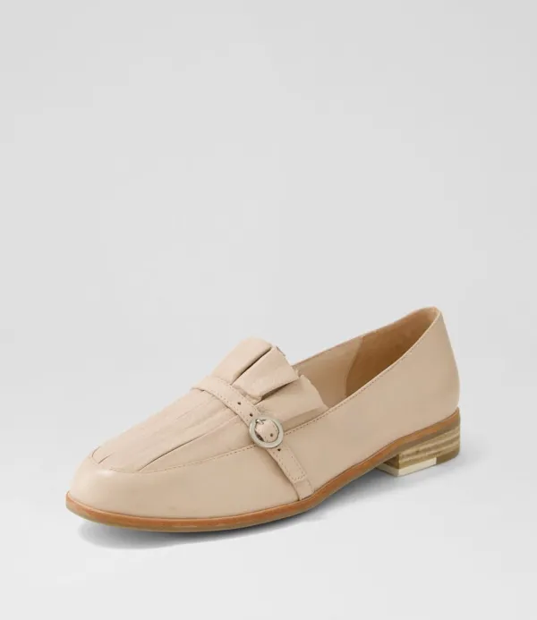 Women DJANGO & JULIETTE Banzos Nude Leather Loafers