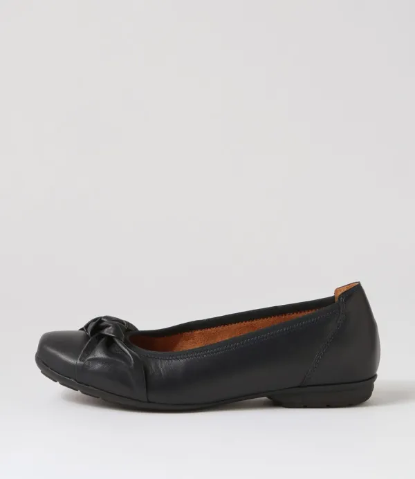 Women GABOR Barbel Night Leather Ballet Flats