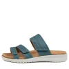 Women ZIERA Barbra Xw Blue-White Lea