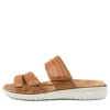 Women ZIERA Barbra Xw Tan-White Lea