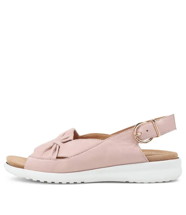 Women ZIERA Bari Xw Cafe Leather Sandals Ws