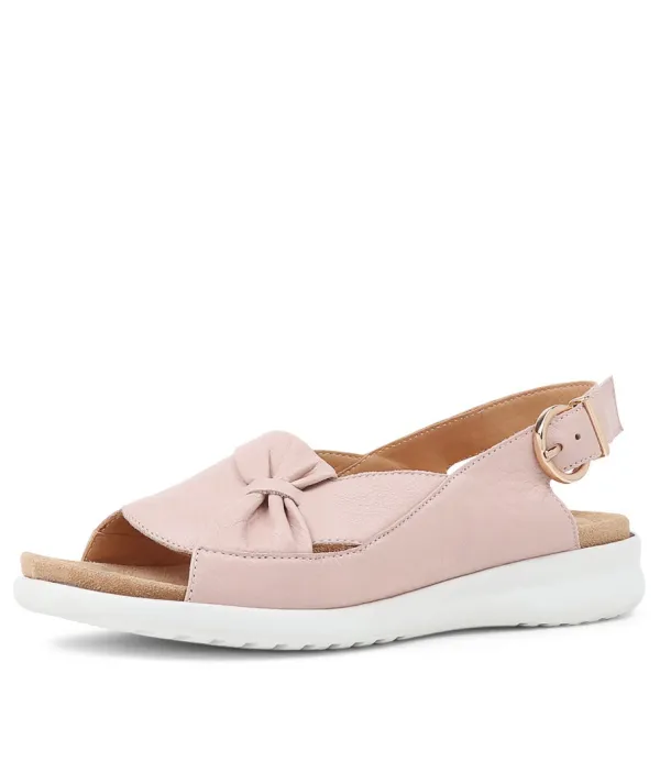 Women ZIERA Bari Xw Cafe Leather Sandals Ws