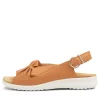 Women ZIERA Bari Xw Zr Tan White Sole Leather