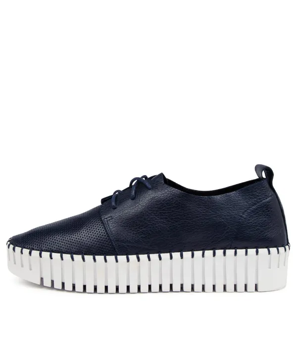 Women DJANGO & JULIETTE Batu Dj Navy White Sole Leather