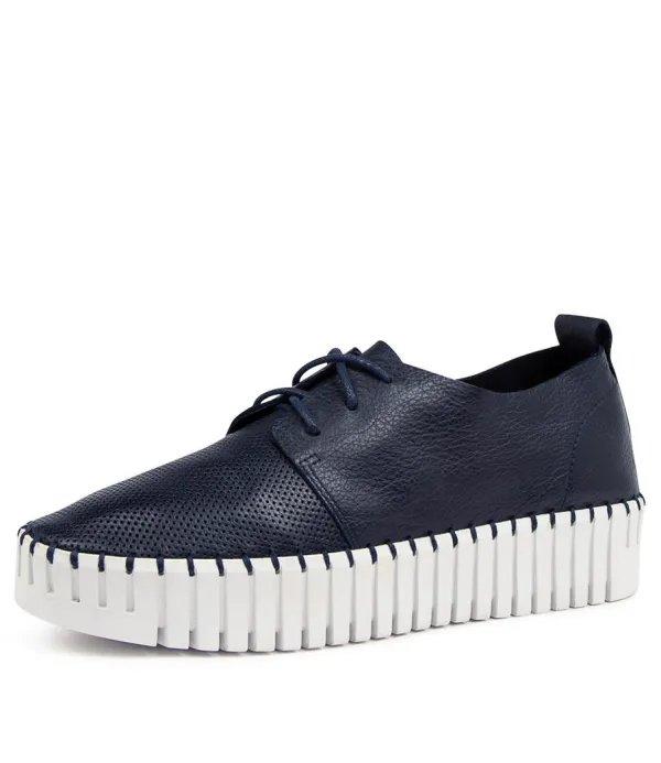 Women DJANGO & JULIETTE Batu Dj Navy White Sole Leather