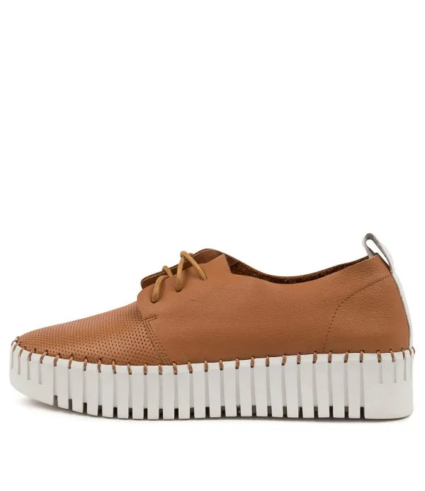 Women DJANGO & JULIETTE Batu Scotch-White Leather