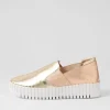 Women DJANGO & JULIETTE Becca Pale Gold Champagne Crush Multi Sneakers