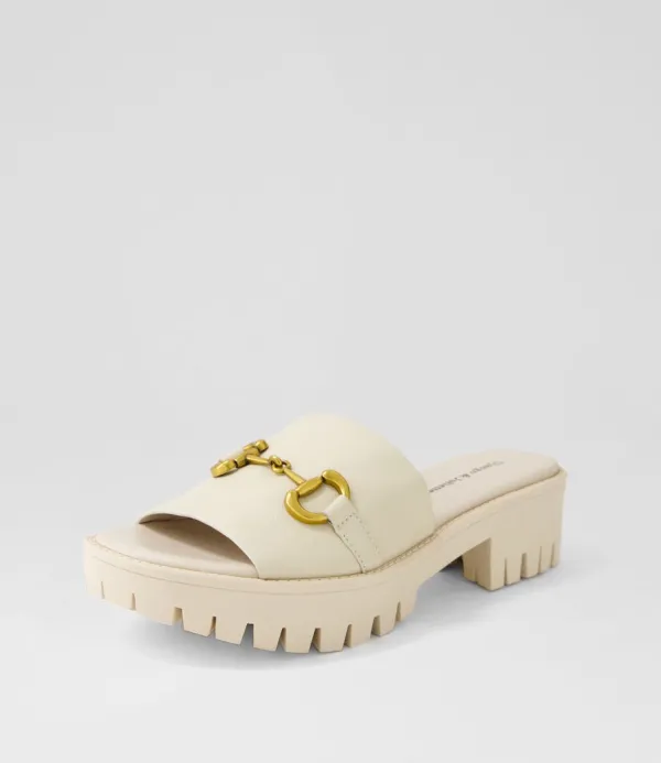 Women DJANGO & JULIETTE Belo Milk Leather Sandals