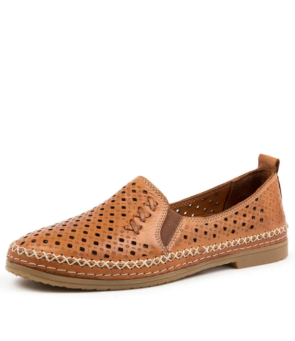 Women DIANA FERRARI Belra Tan Leather