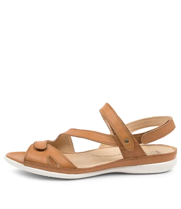 Women ZIERA Belta W Dk Tan Leather