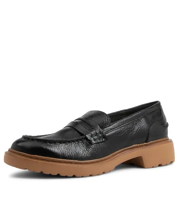 Women DJANGO & JULIETTE Benicio Forest Leather Loafers