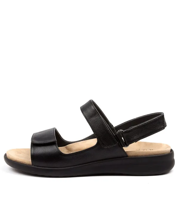 Women ZIERA Benji Xw Black-Black Lea