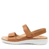 Women ZIERA Benji Xw Tan-Wht Leather