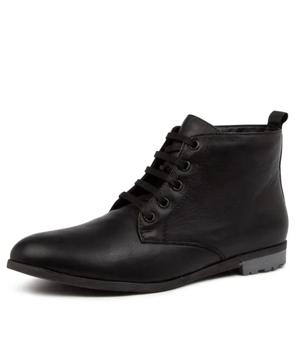 Women DIANA FERRARI Bestina Black Leather