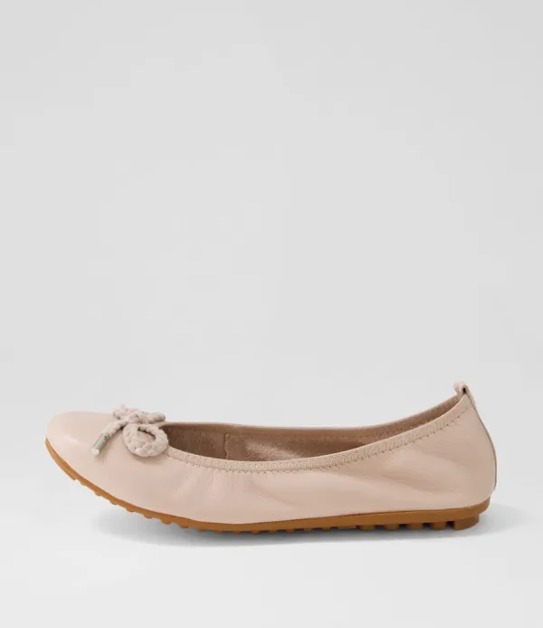 Women DJANGO & JULIETTE Beyond Rose Leather Ballet Flats