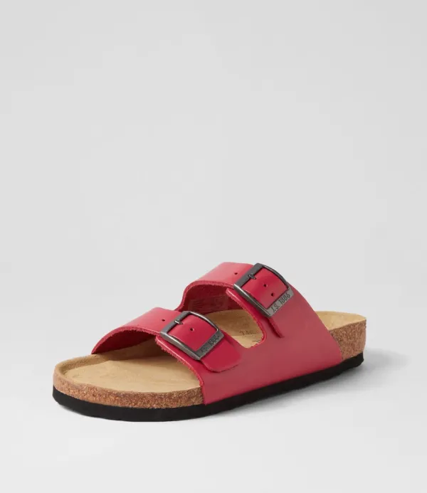 Women JOSEF SEIBEL Bianca 01 Pink Leather Sandals