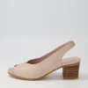 Women DJANGO & JULIETTE Blade Cafe Leather Sandals