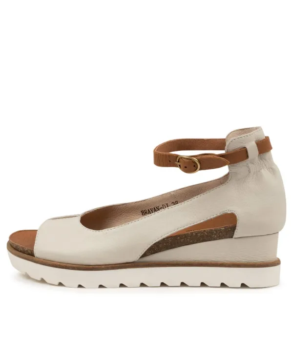 Women DJANGO & JULIETTE Brayan Nougat-Dk Tan Lea
