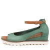 Women DJANGO & JULIETTE Brayan Ocean Dark Tan Leather Sandals