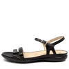Women ZIERA Breeze W Black Leather