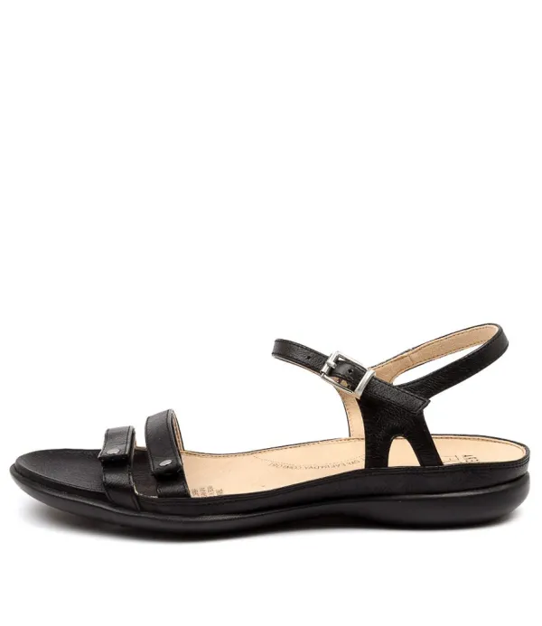 Women ZIERA Breeze W Black Leather