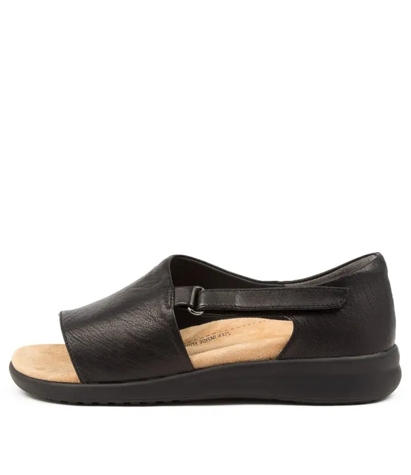 Women ZIERA Brenan Xw Blk-Blk Leath
