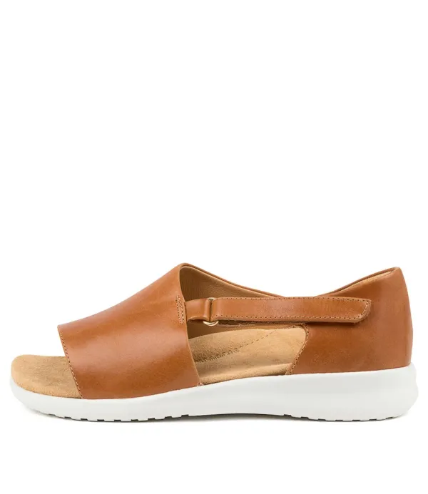 Women ZIERA Brenan Xw Tan-White Leat