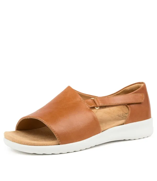 Women ZIERA Brenan Xw Tan-White Leat