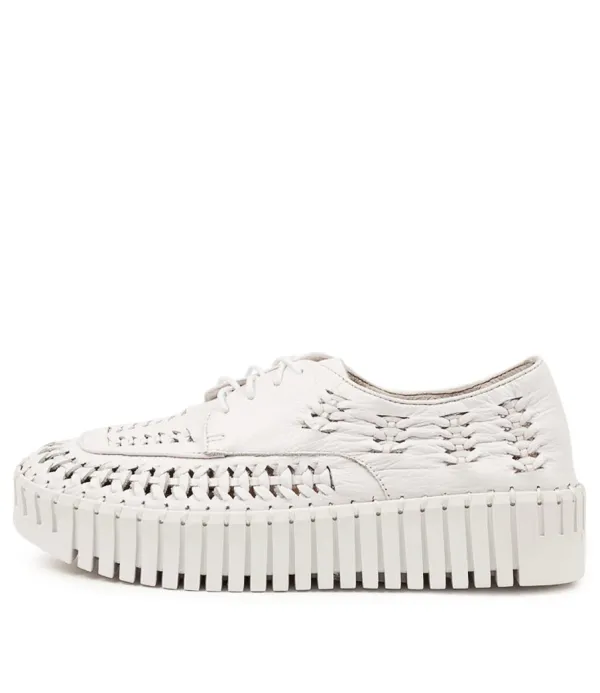 Women DJANGO & JULIETTE Brodies Dj White White Sole Leather