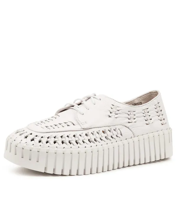 Women DJANGO & JULIETTE Brodies Dj White White Sole Leather