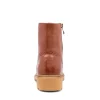Women DJANGO & JULIETTE Buford Cognac Leather Lace Up Boots