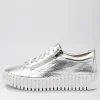 Women DJANGO & JULIETTE Bump Dj Silver Leather