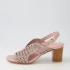 Women DJANGO & JULIETTE Cailely Mushroom Leather Sandals