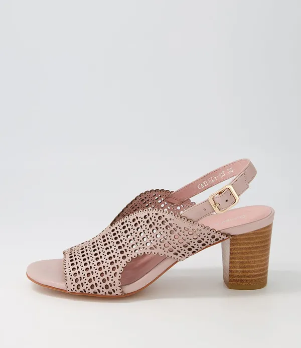 Women DJANGO & JULIETTE Cailely Mushroom Leather Sandals