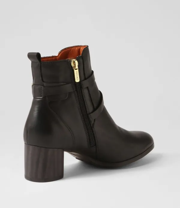 Women PIKOLINOS Calafat 41 Black Leather Chelsea Boots