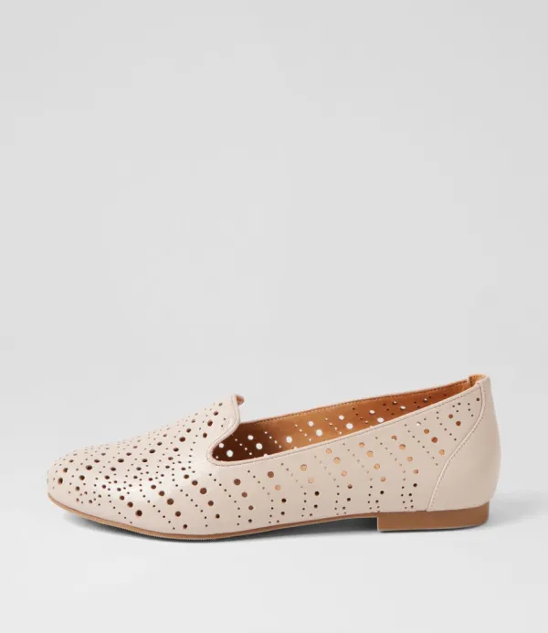 Women ZIERA Calbert Xf Dusty Pink Leather Loafers
