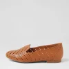 Women ZIERA Calbert Xf Tan Leather Loafers