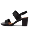 Women DJANGO & JULIETTE Calons Black Leather