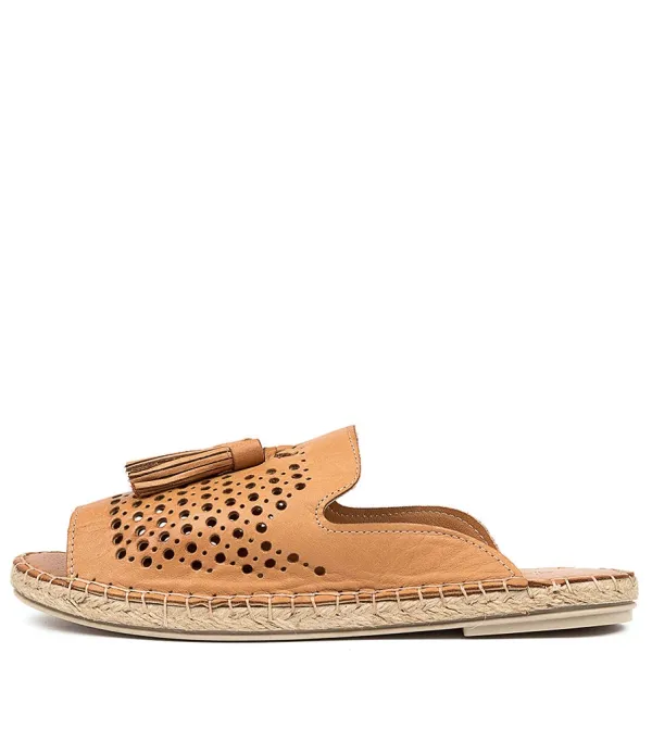 Women DIANA FERRARI Camara Df Cuero (Tan) Leather