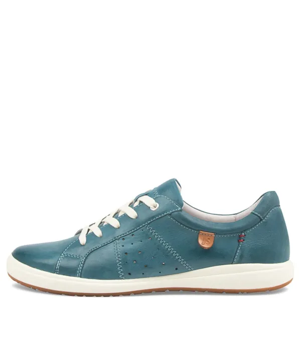 Women JOSEF SEIBEL Caren 01 Azur Leather Sneakers