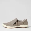 Women JOSEF SEIBEL Caren 22 Grau Leather Sneakers
